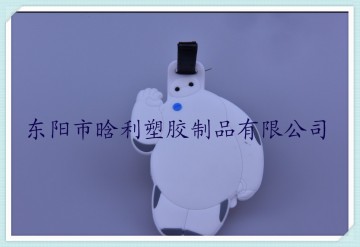 大白卡通立体造型行李牌  PVC软胶行李牌  登机牌