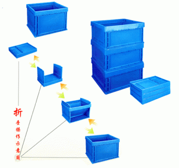 密封耐用折叠箱PK环保保鲜折叠箱