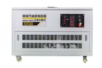 双缸风冷10kw静音汽油发电机机器型号